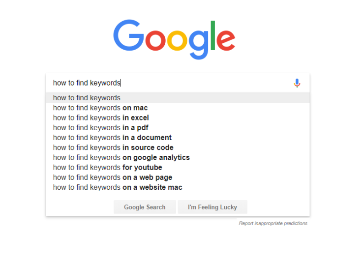 Marketers Toolbox - Keyword Tool