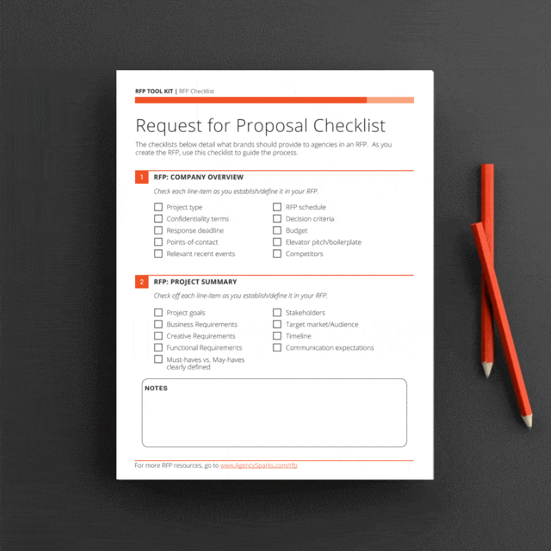 RFP Toolkit Request for Proposal Template RFP Checklist Guide to