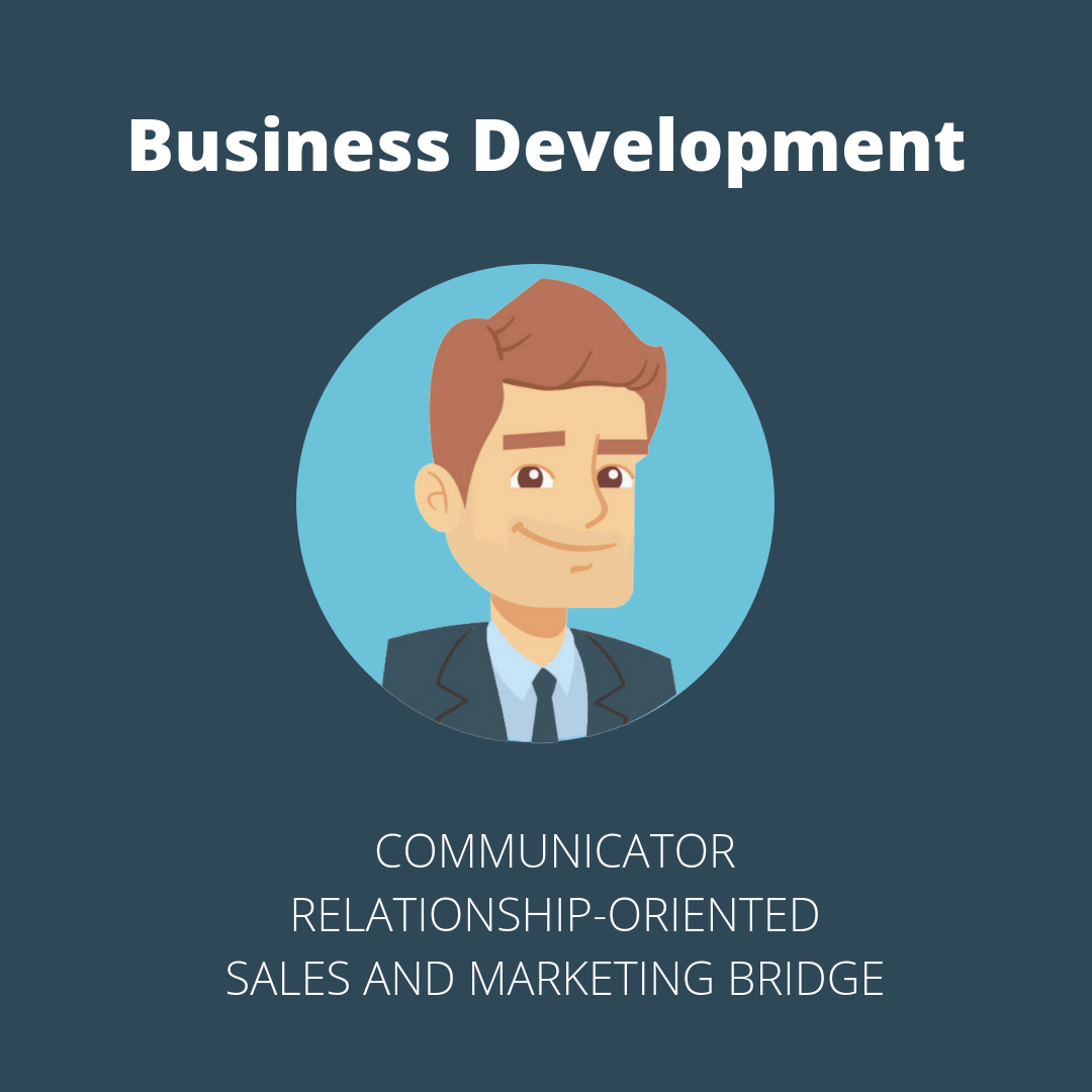 The Business Development team links the sales and marketing teams. They bring in revenue by nurturing and gaining new business.