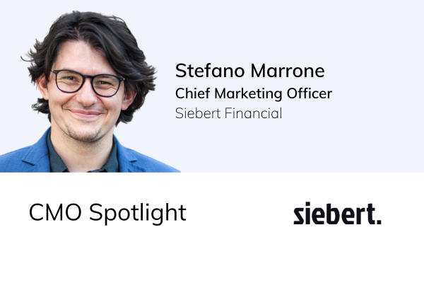 CMO Spotlight | Stefano Marrone - Siebert Financial