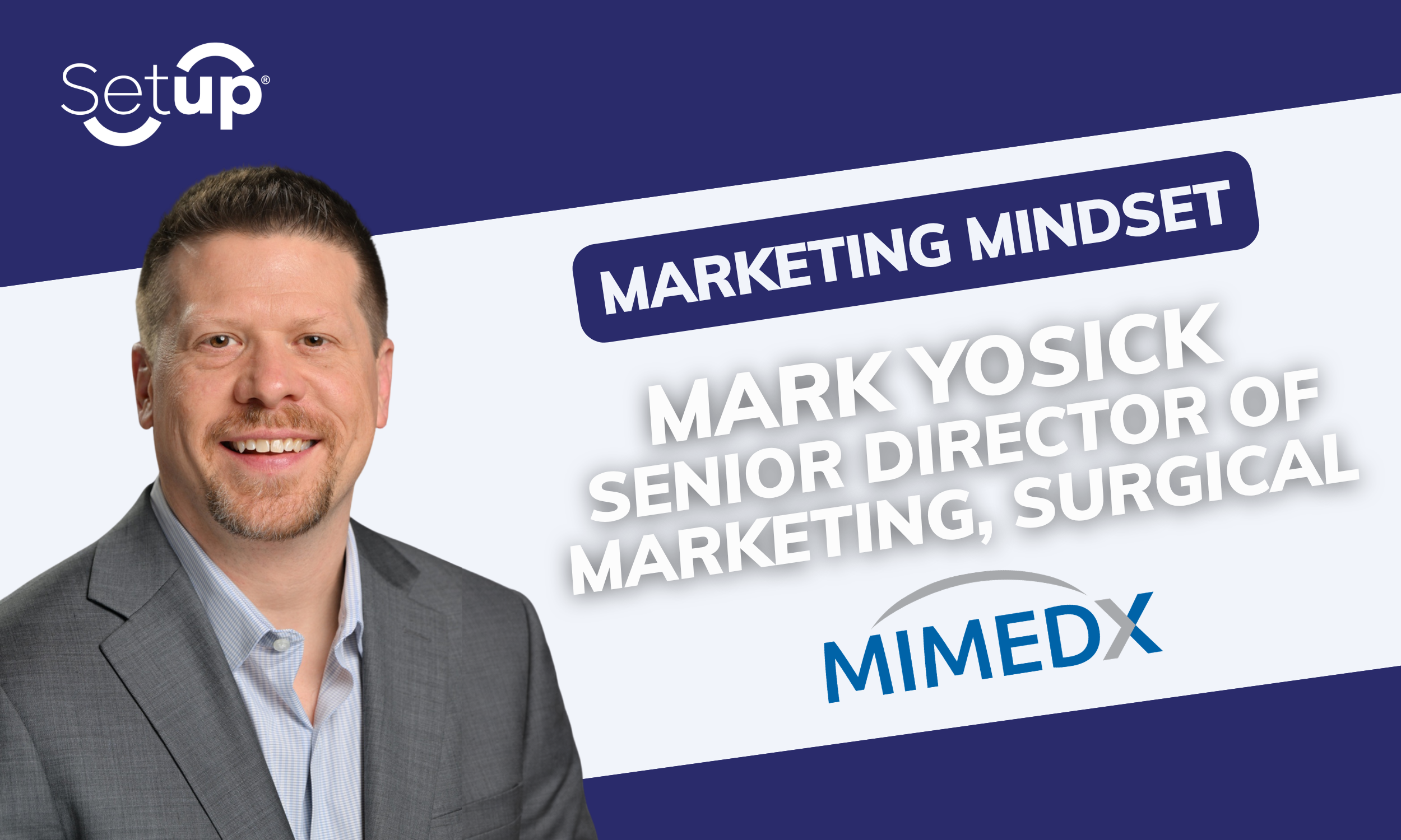 Marketing Mindset | Mark Yosick - MiMedx