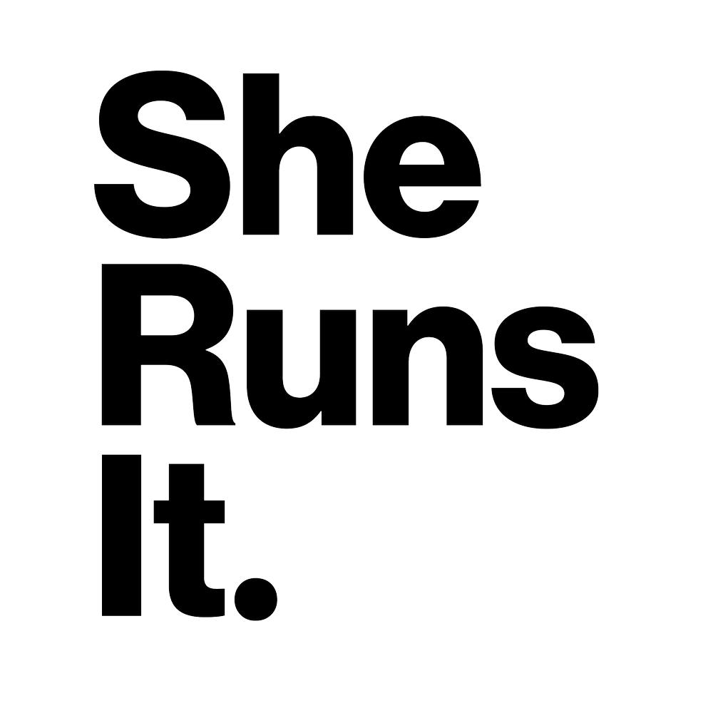 She Runs It logo
