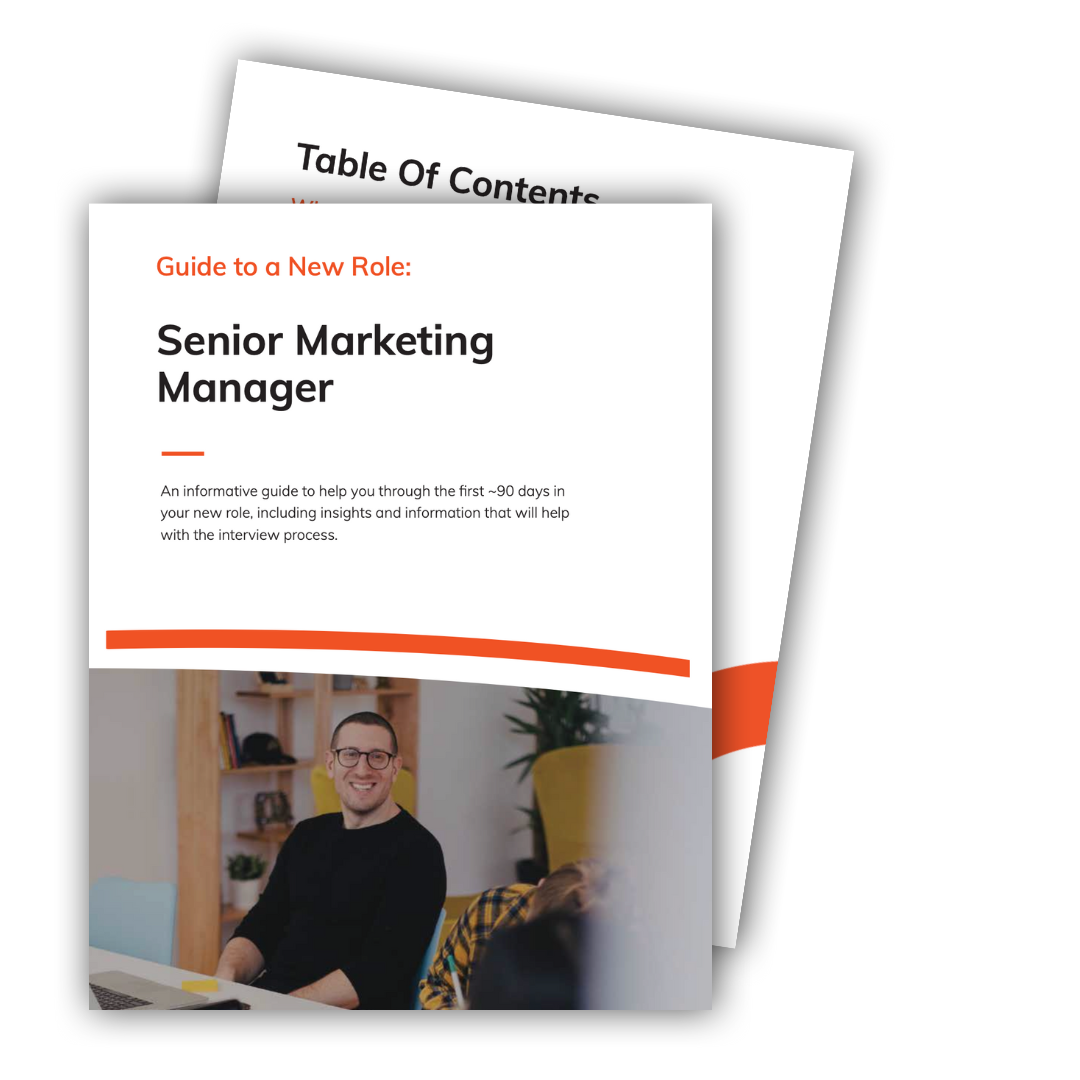 Guide to a New Senior Marketing Manager Role — Setup®