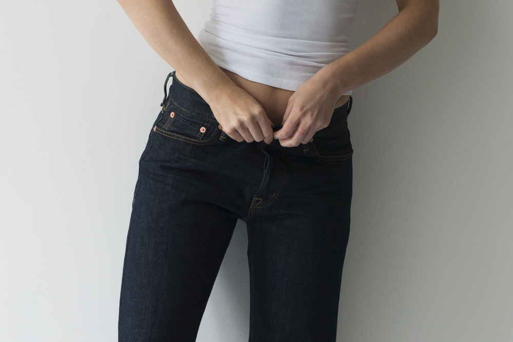 Jeans in women farting Farting Female