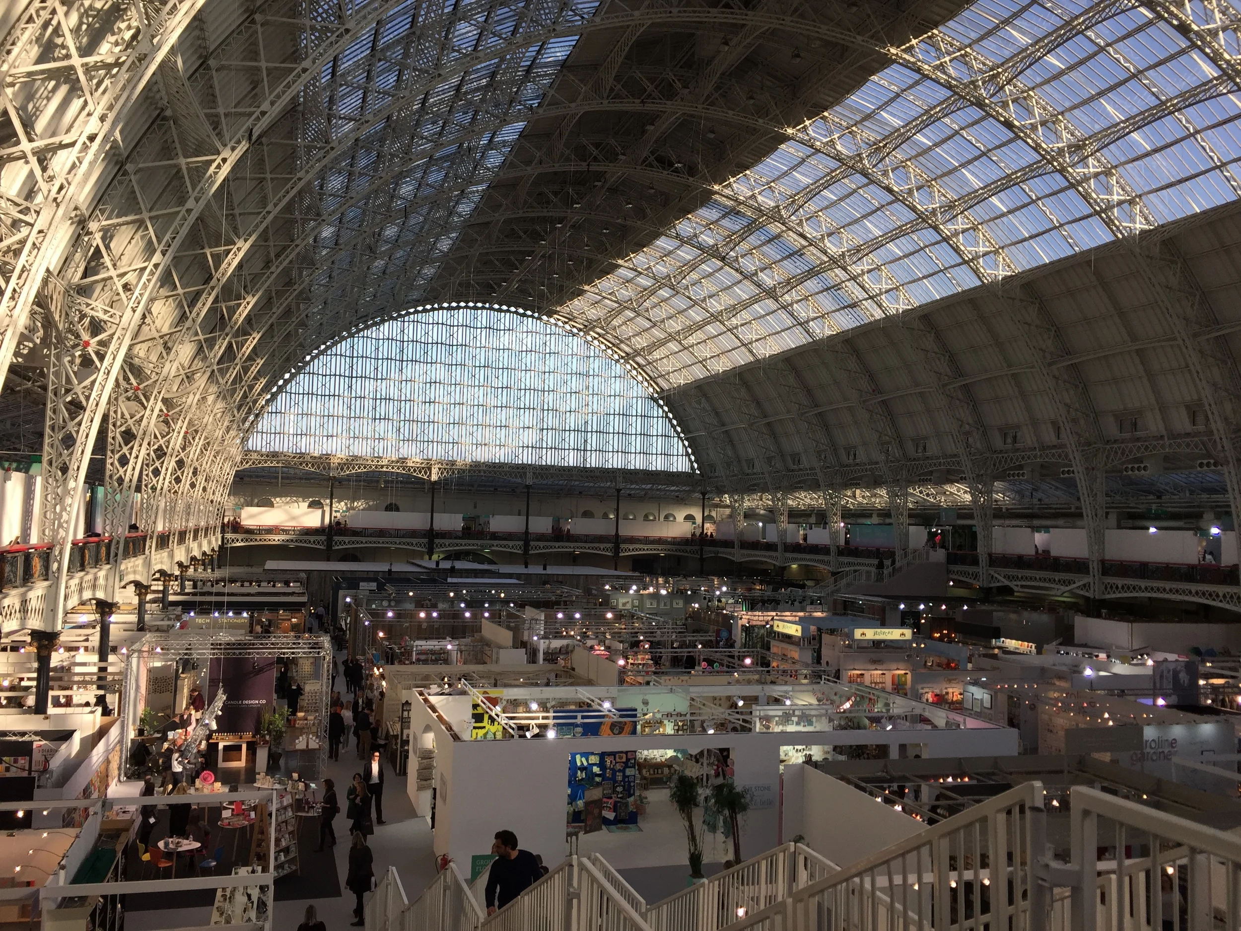 The Top Drawer main hall 