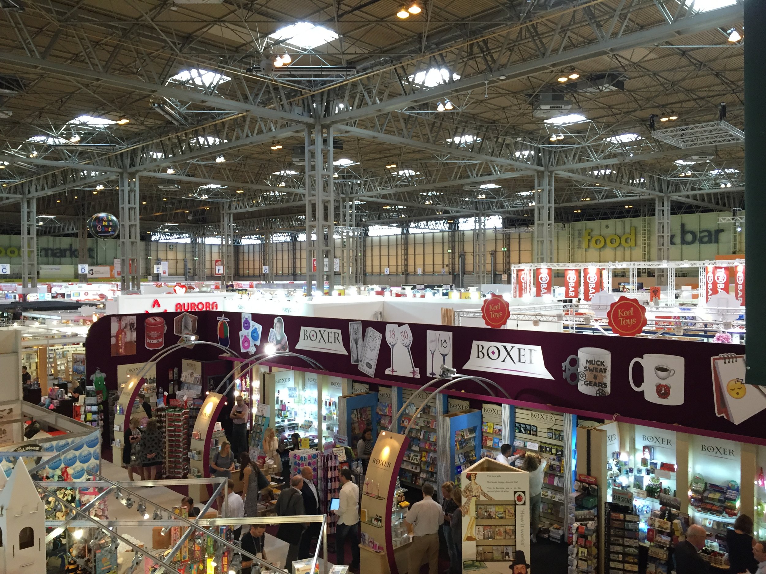 One of the many stalls in Hall 5.