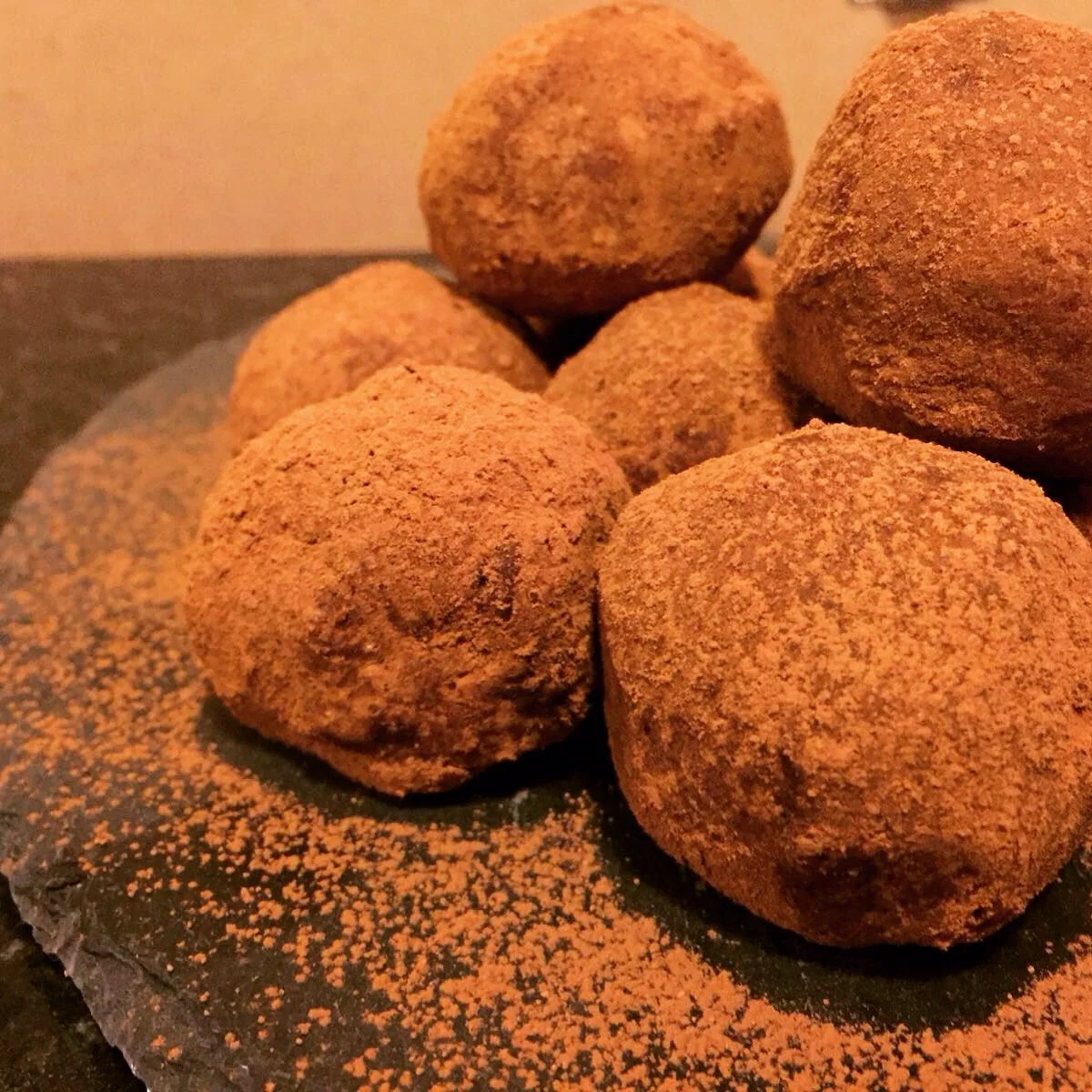Raw Chocolate Orange Truffles