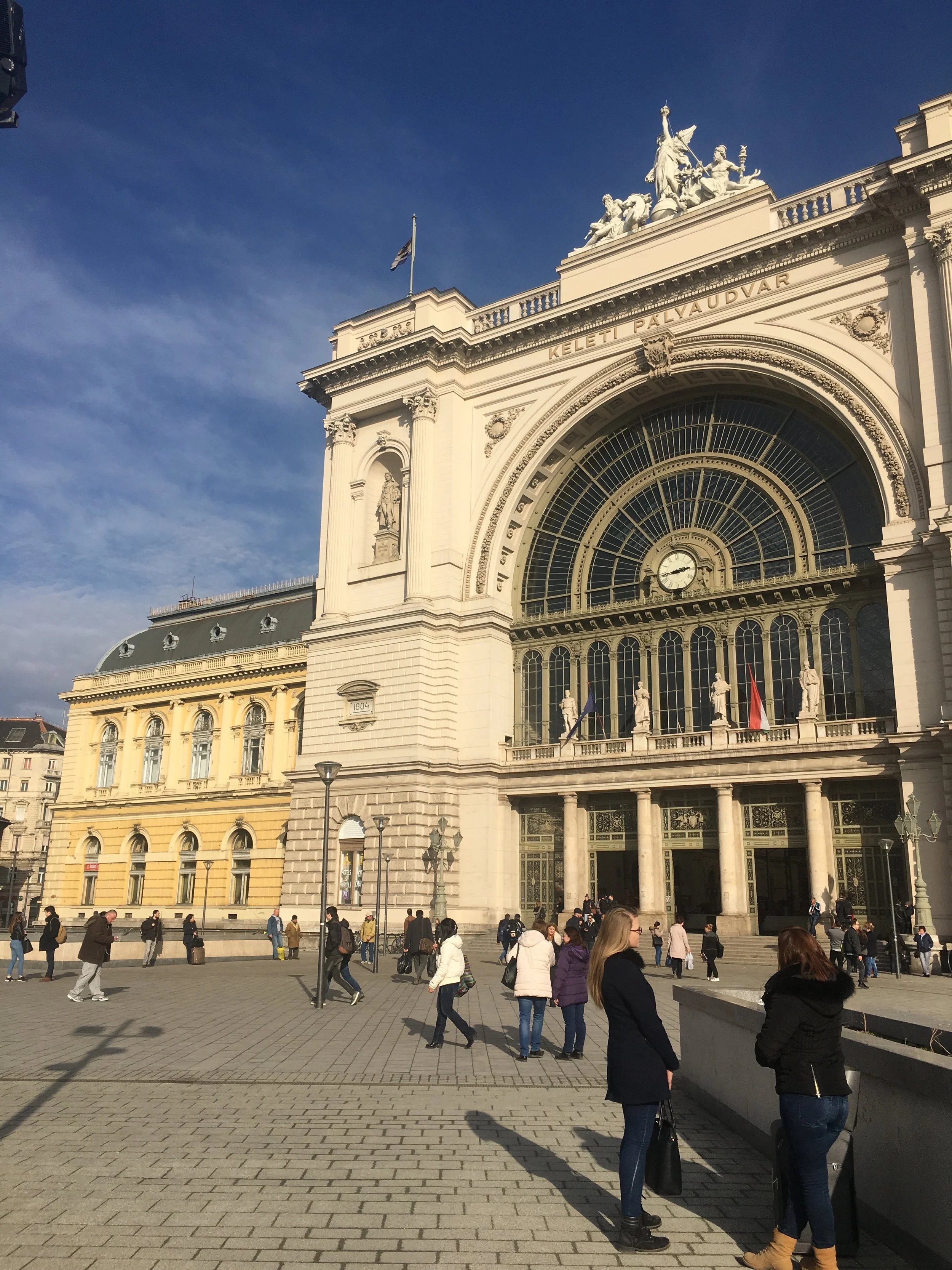Keleti Pályaudvar station.