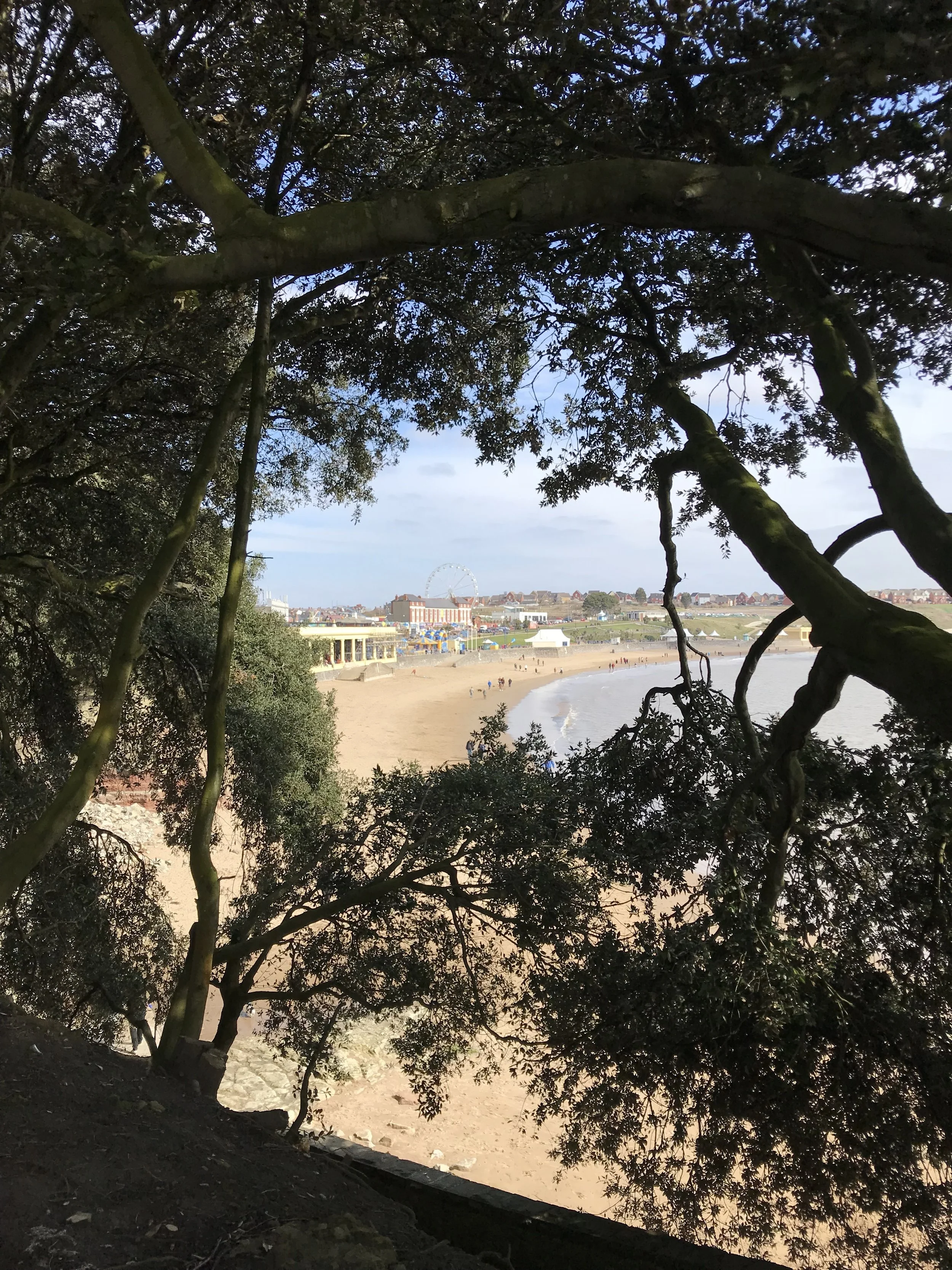 The seafront at Barry Island.