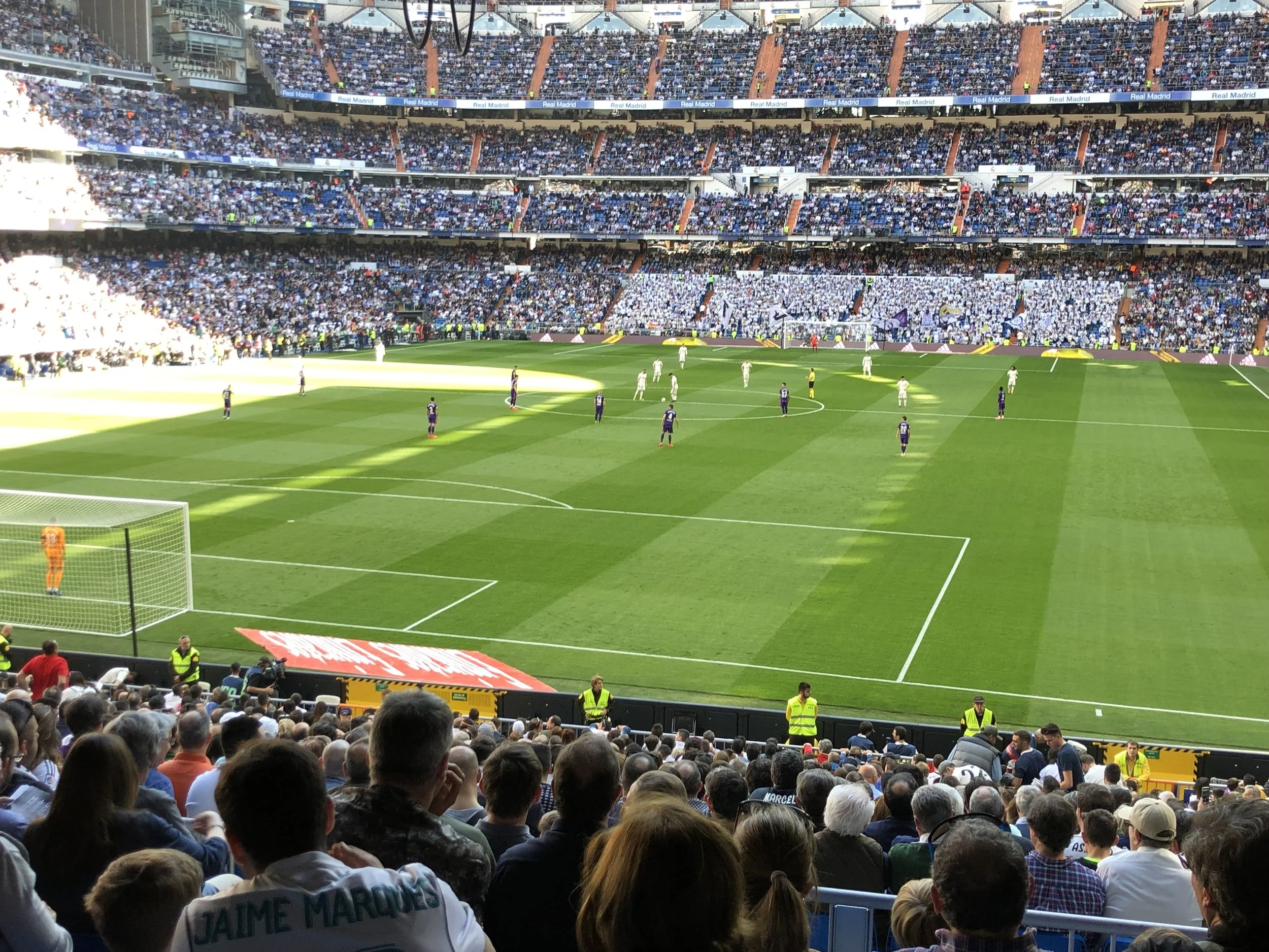 Just about to kick off.