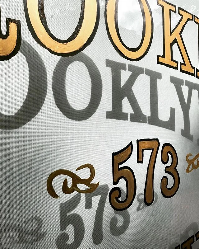 Afternoon light #Brooklyn #signage #typography