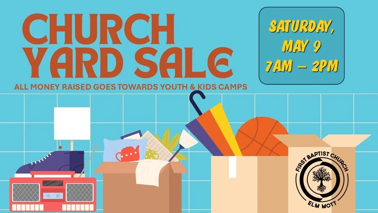 CHURCH YARD SALE