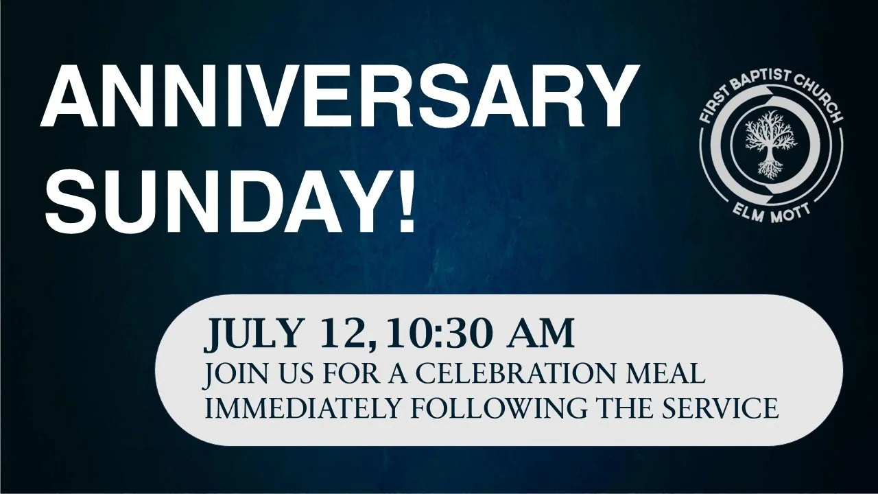 Anniversary Sunday