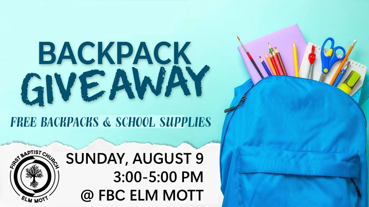 Backpacks & School Supplies Giveaway