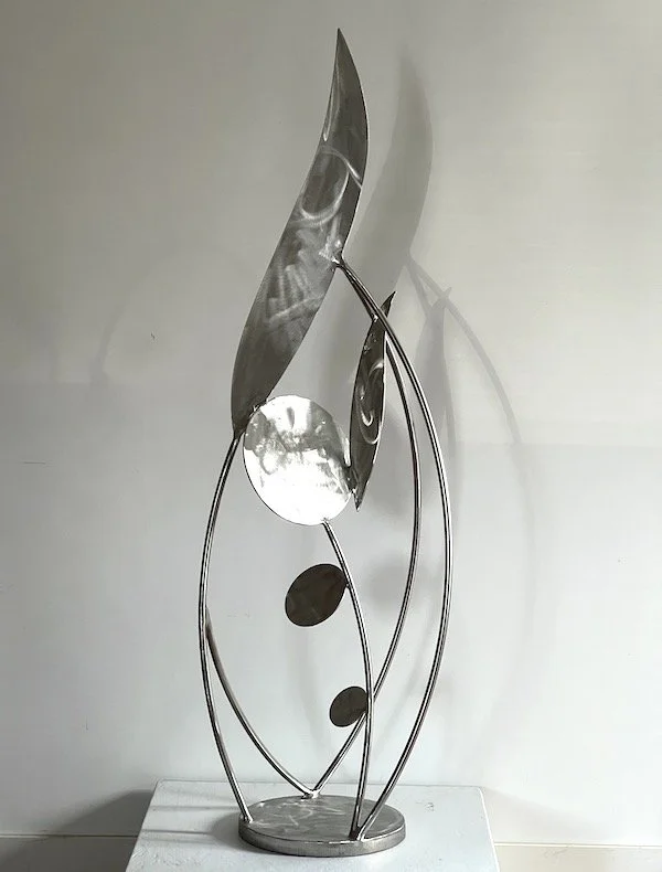 54" x 15" x 12", stainless steel