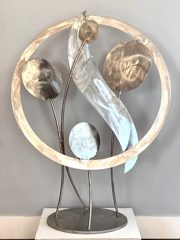 Stainless, 46" x 35" x 18"
