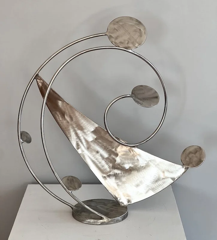 Stainless, 26" x 25" x 10"