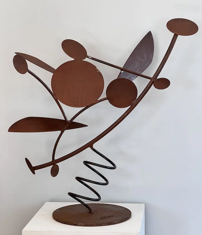 Steel, 40" x 36" x 16"