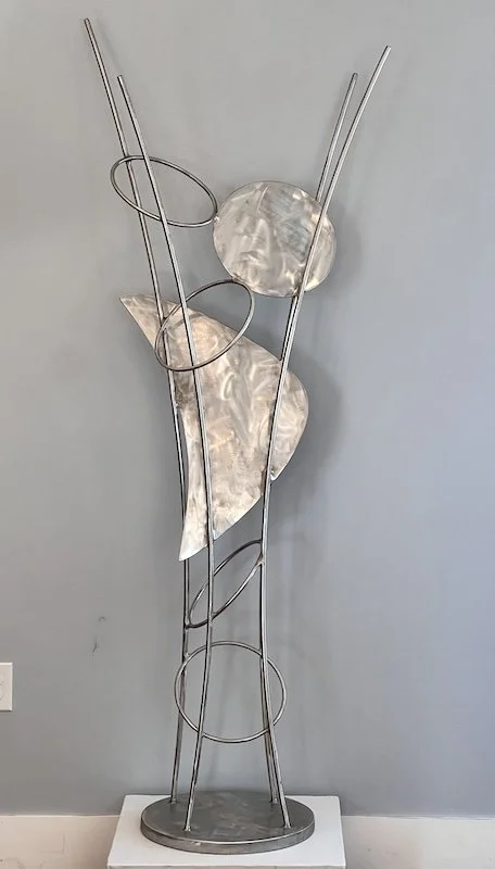 Stainless, 75" x 29" x 16"
