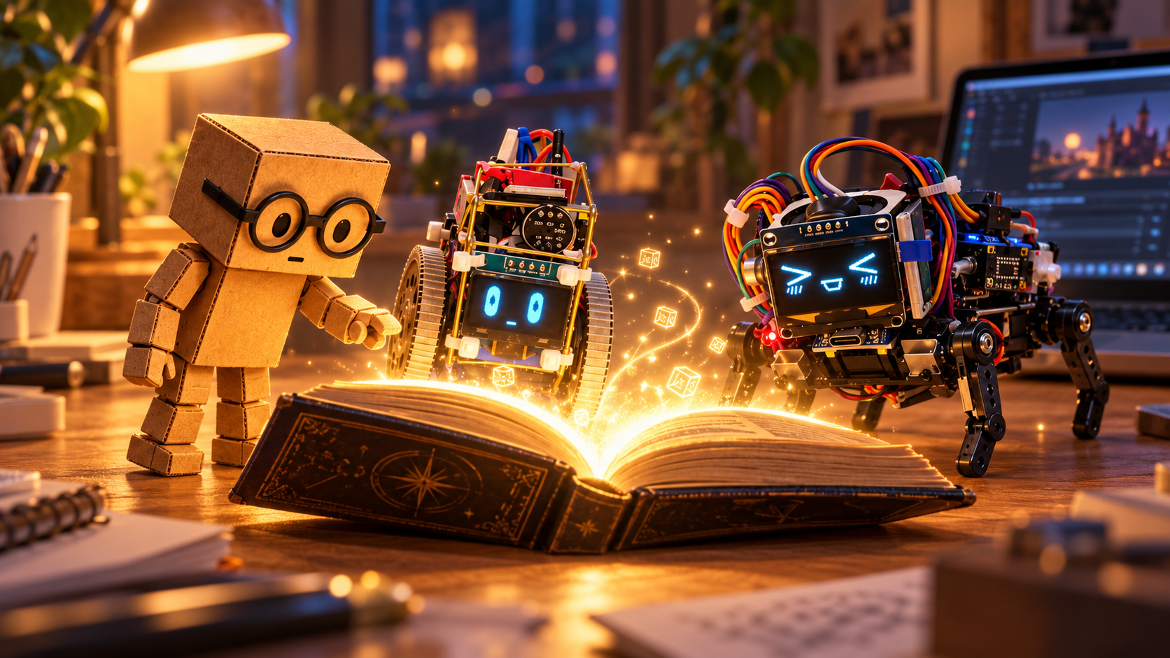 Bringing My Robots to Life: My First AI Animation Experiment