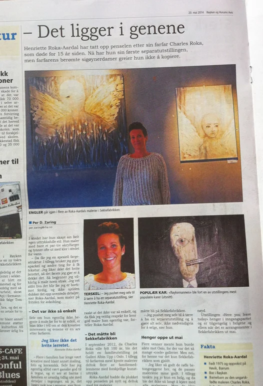 Newspaper RHA, april 2014.