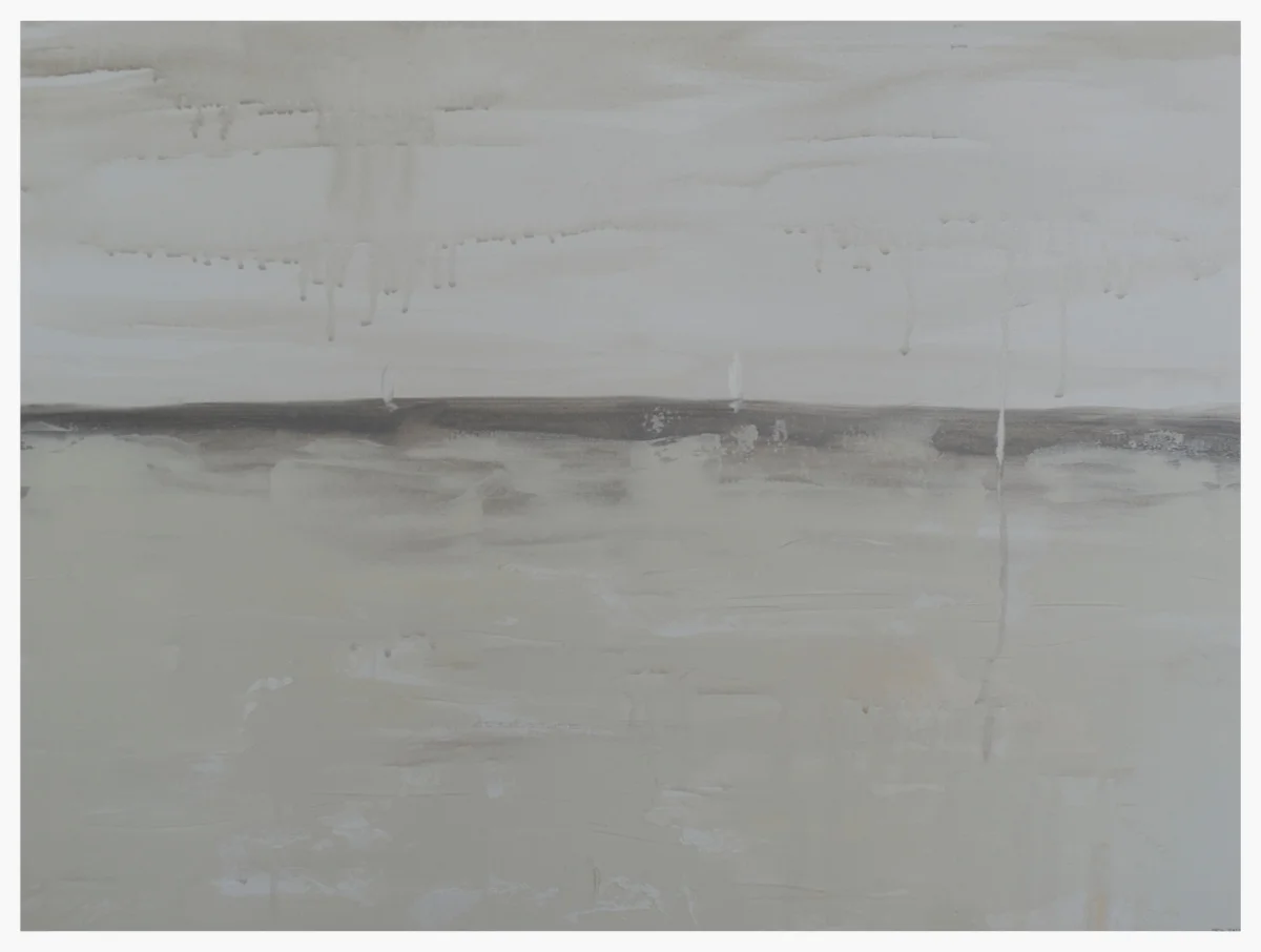 Breathing in the snowflakes.