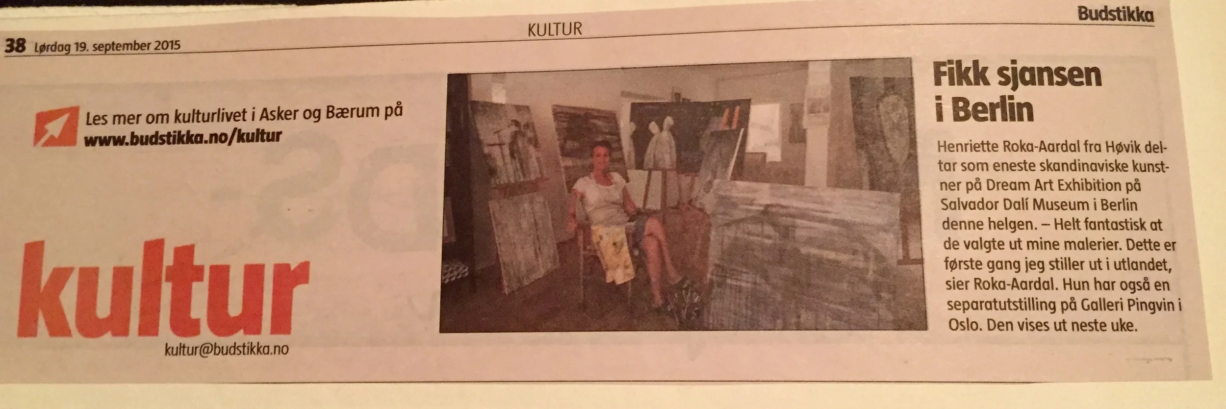 Budstikka september 2015