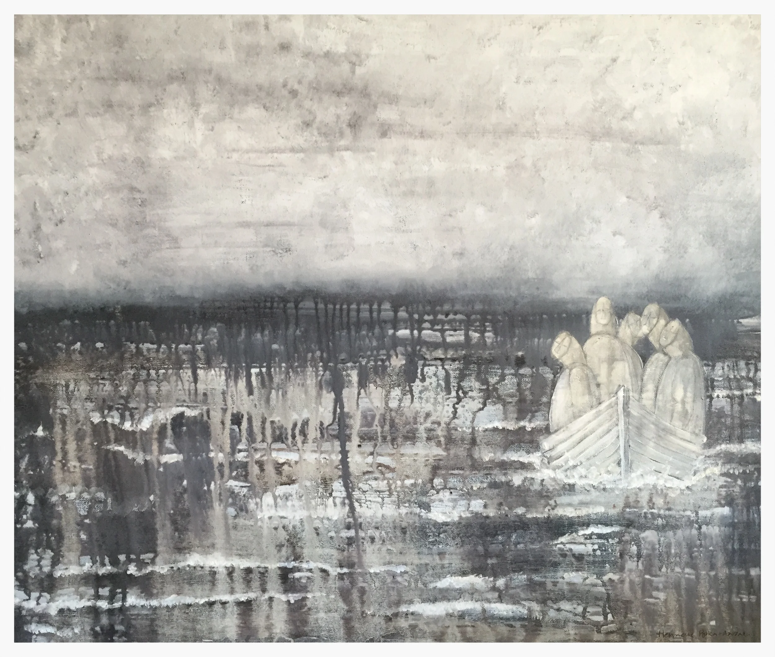 I always hear them talking.