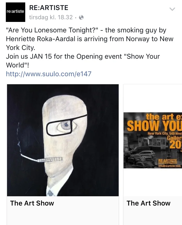 Re:Artiste in January 2016.