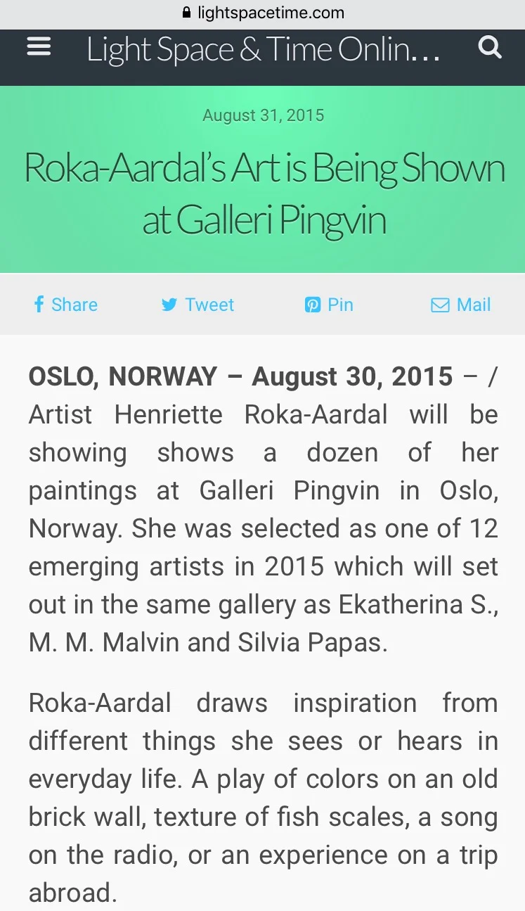 Light pace Time online art gallery