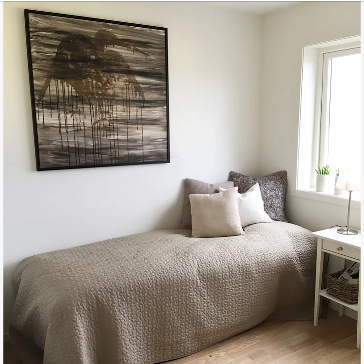 Choose art with a mood.