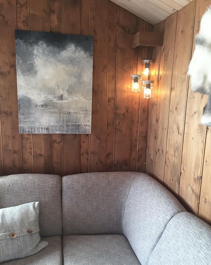 Art in a cottage