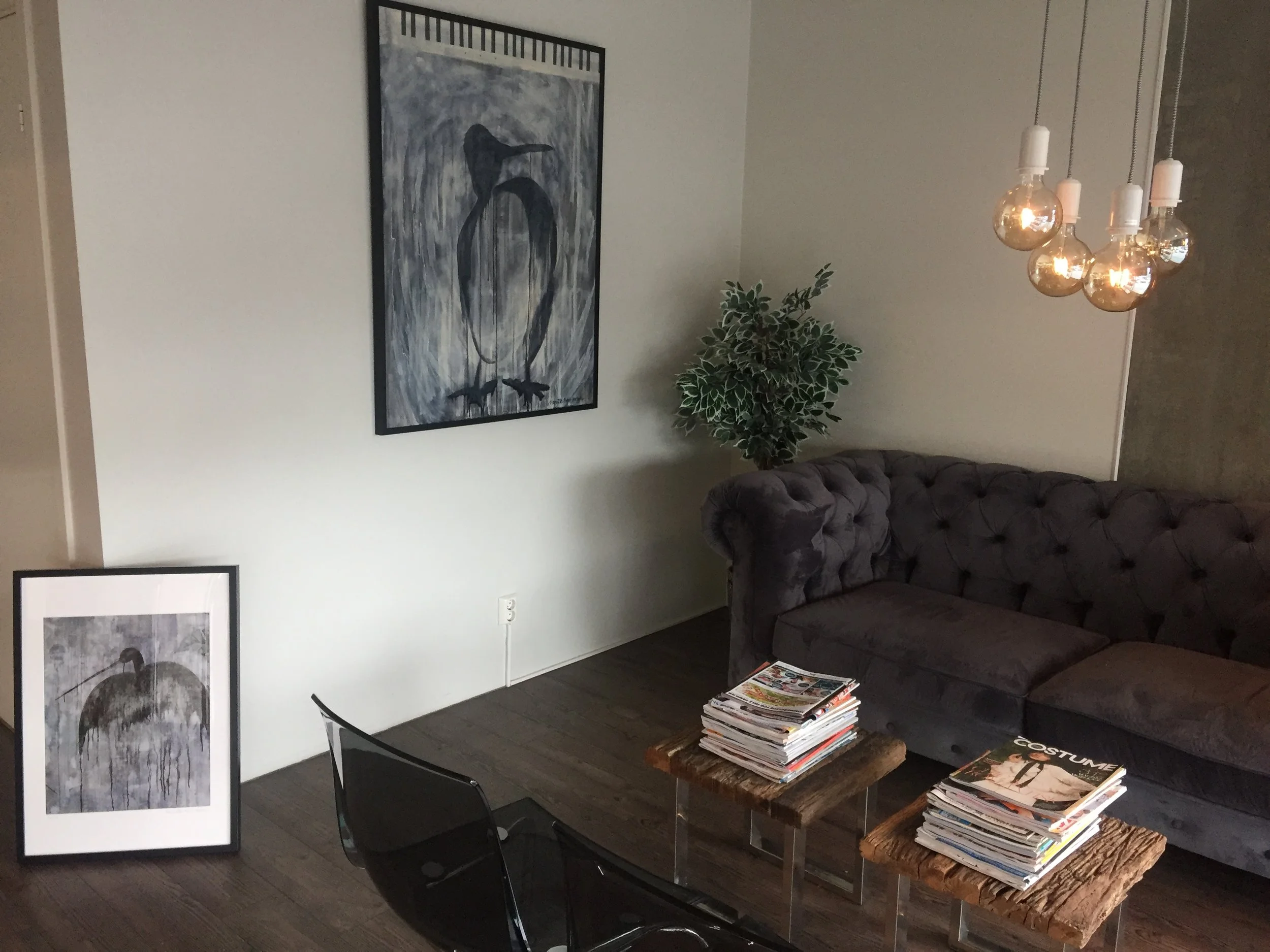 Art makes the office more personal