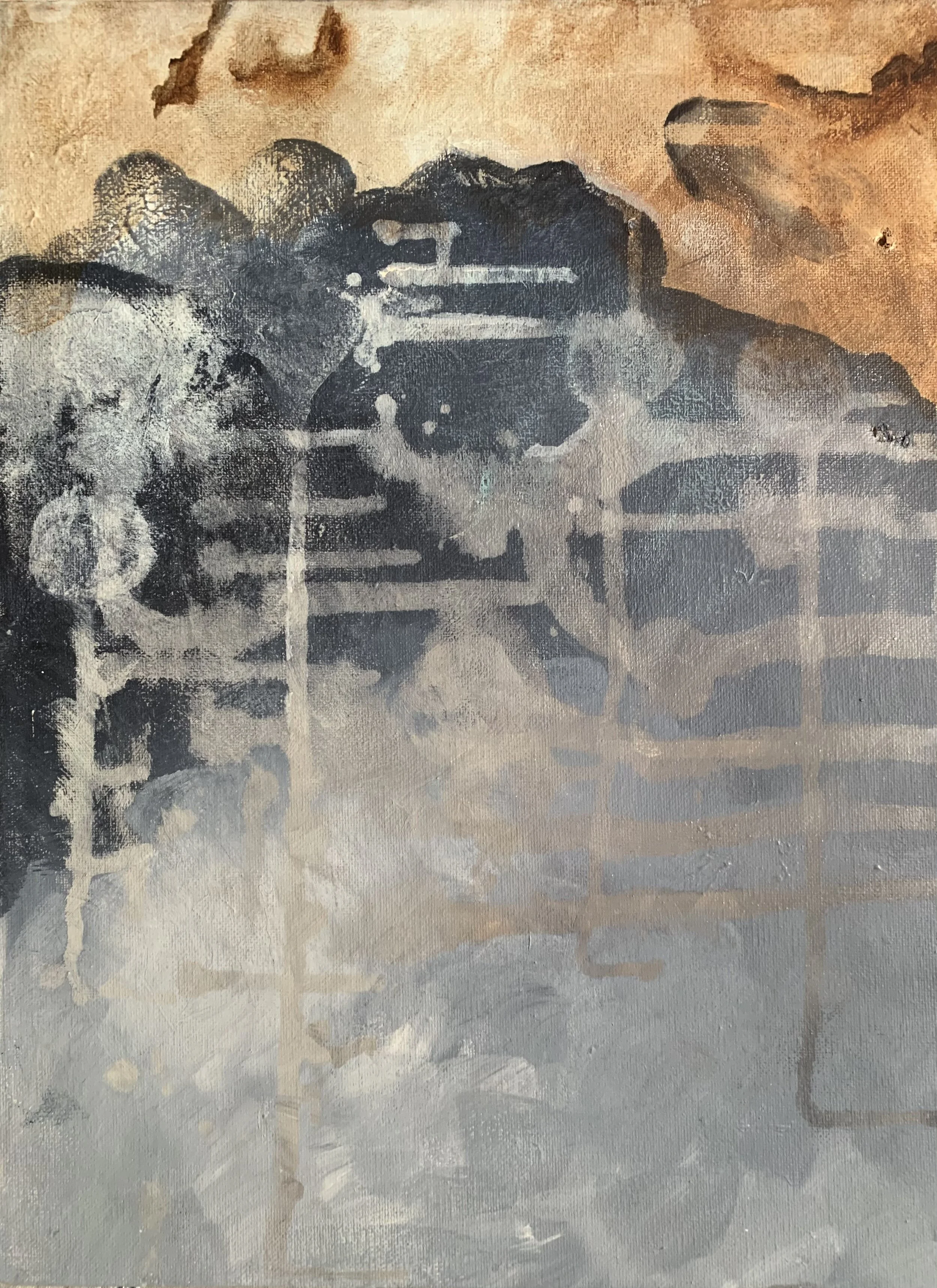 When I stopped the reflections moved on