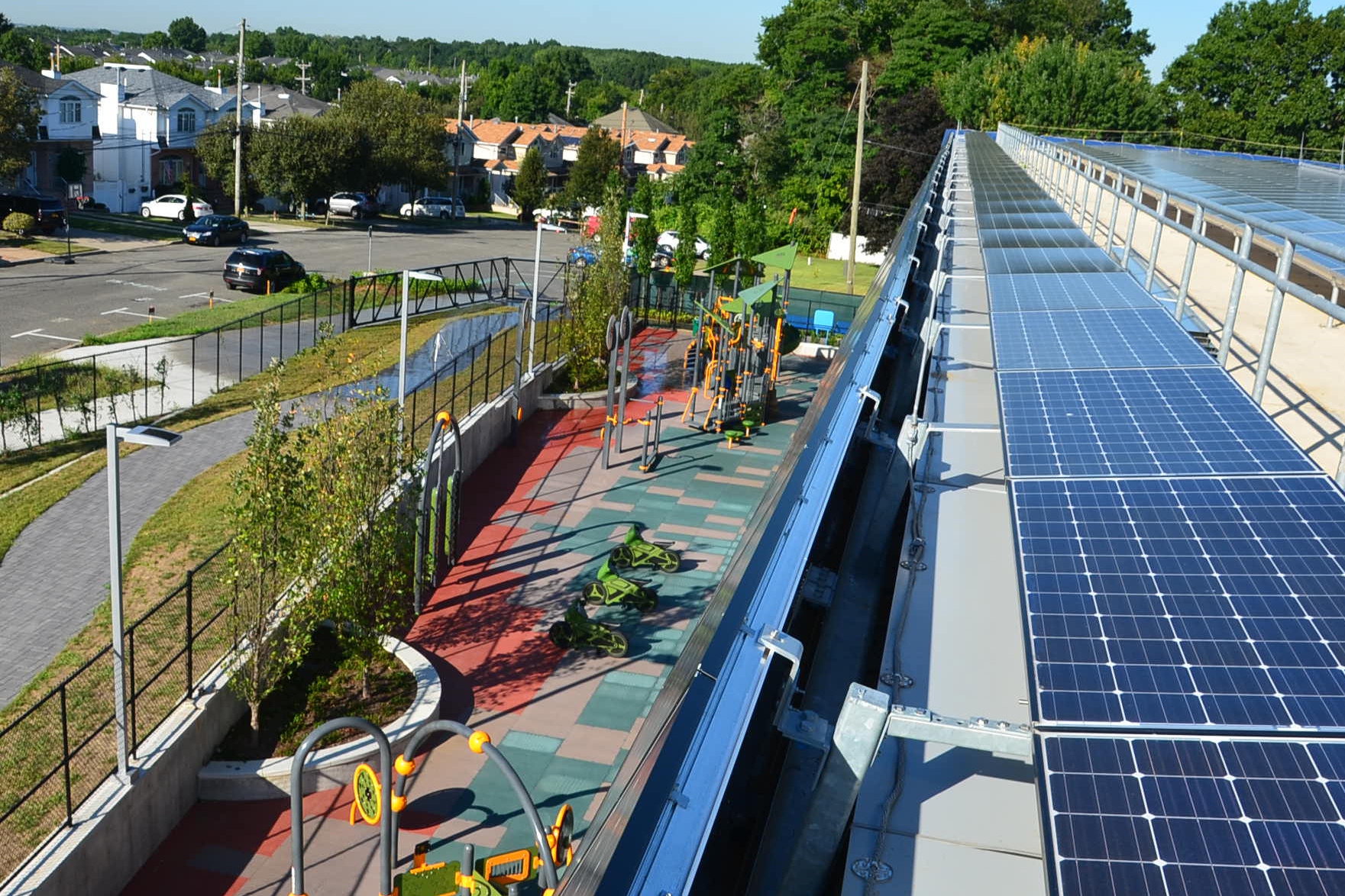PV Panels Over the Playground