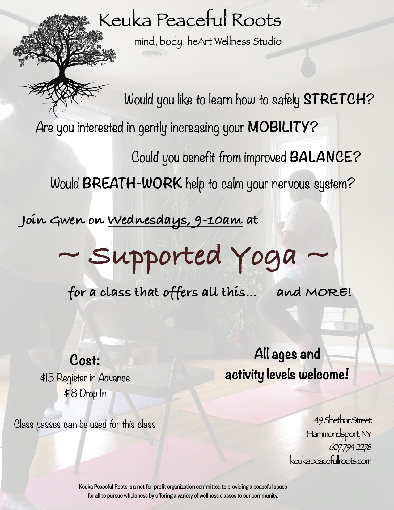 Supported Yoga