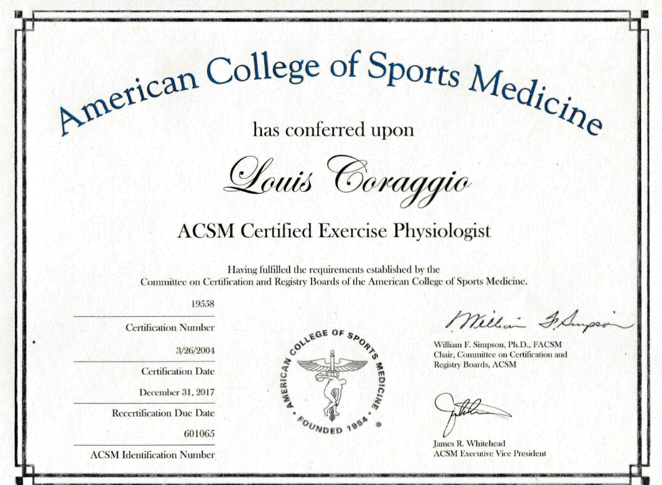 Exercise Physiologist