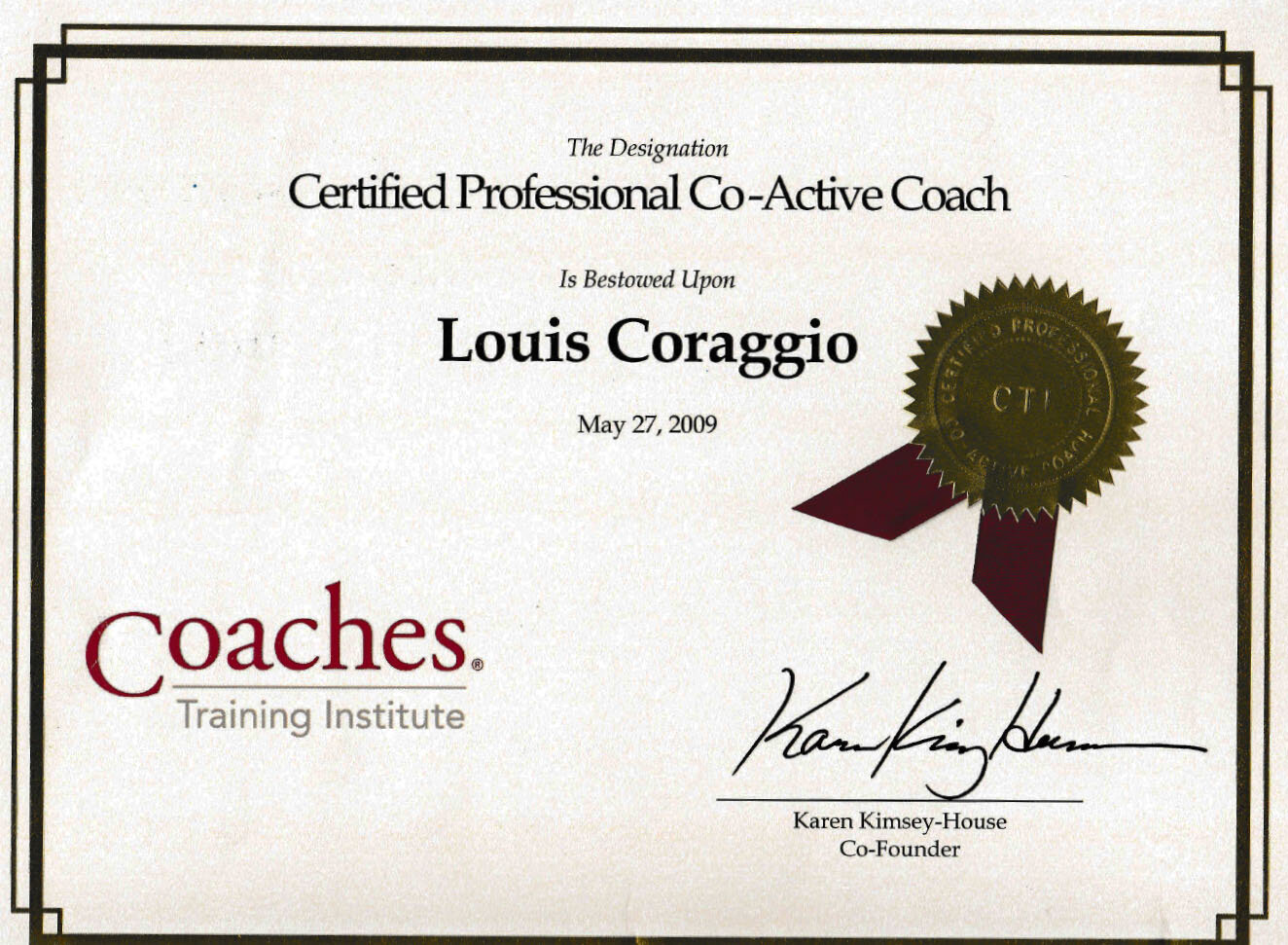 Co-Active Coach 