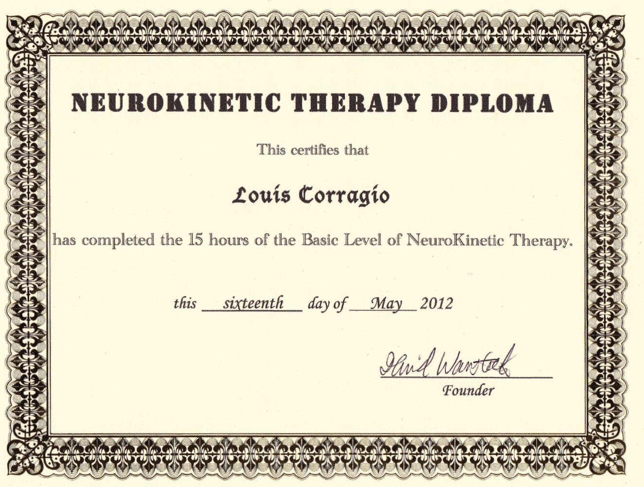 Neuro-Kinetic Therapy