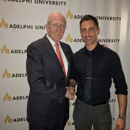 Adelphi University alumni award