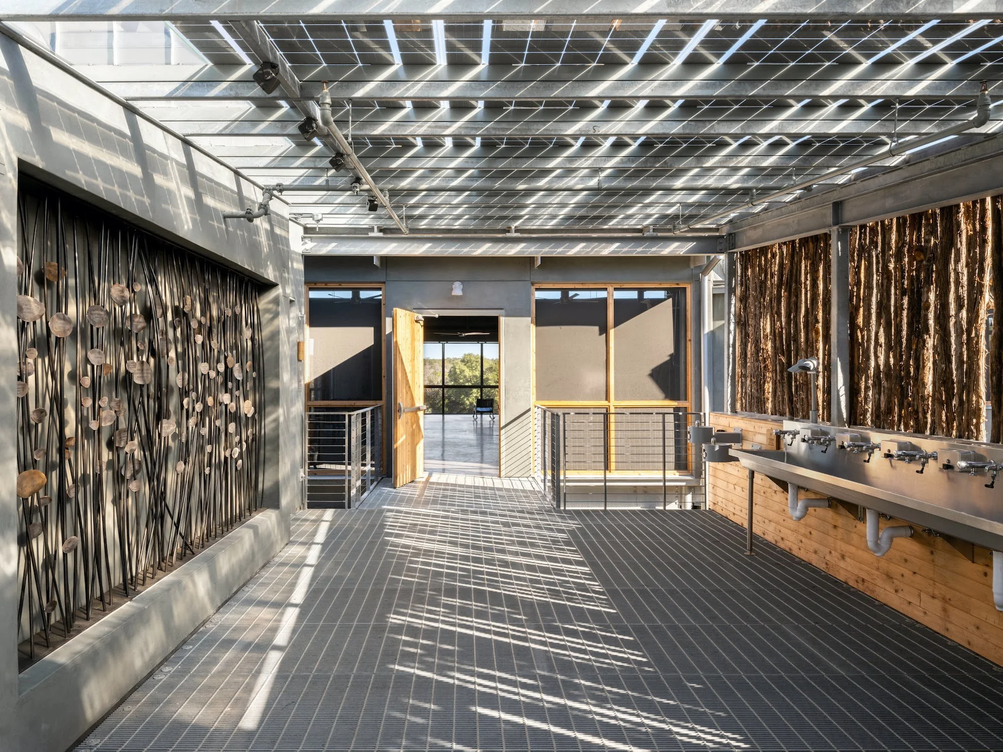 The Campsite at Shield Ranch Positive Energy Off Grid Systems Matt Risinger Andersson Wise