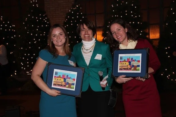 Elizabeth Bell, Tina Gibson, and Molly Strenk