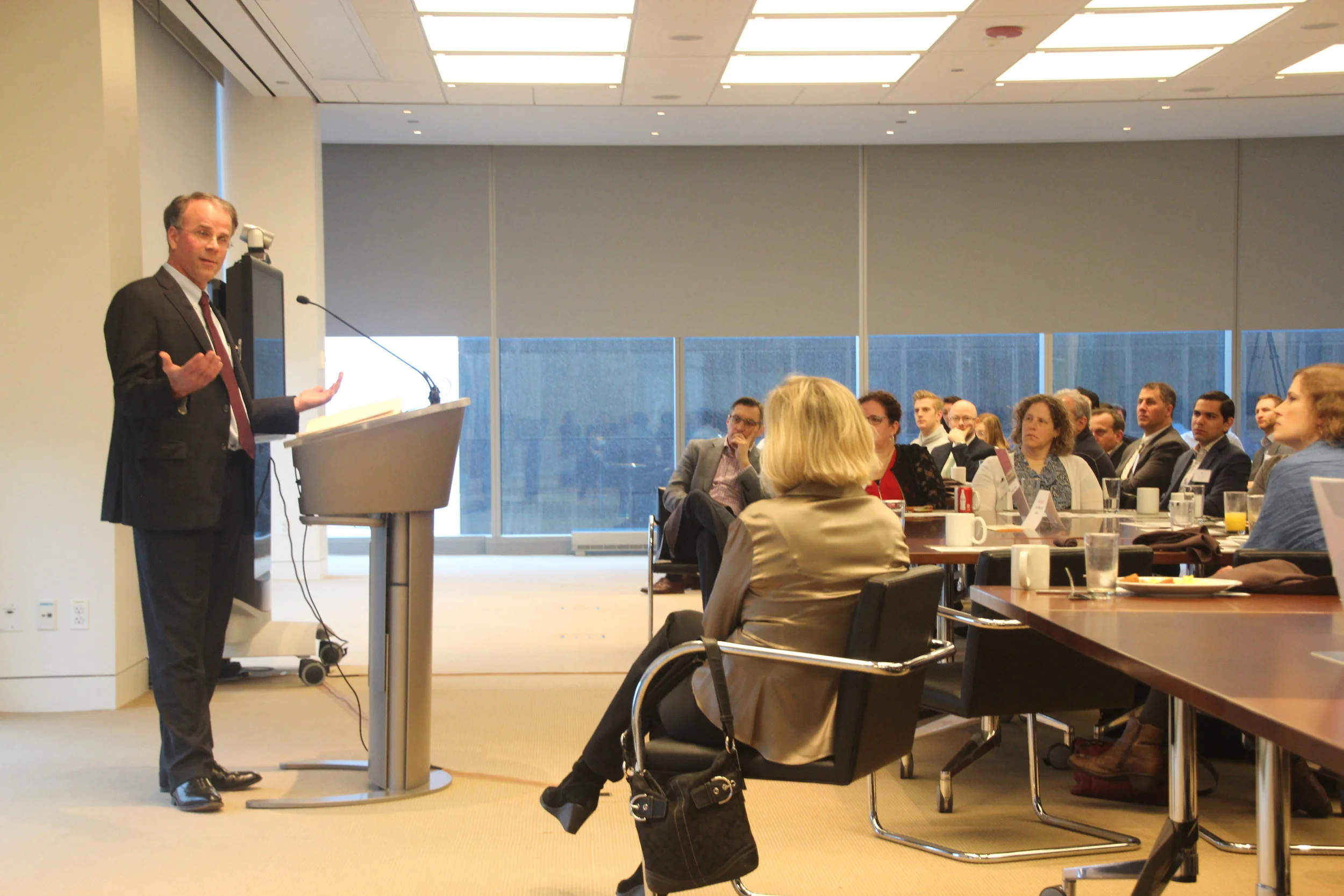 Former White House Legal Advisor Captivates Capacity Crowd at MEF Breakfast Talk