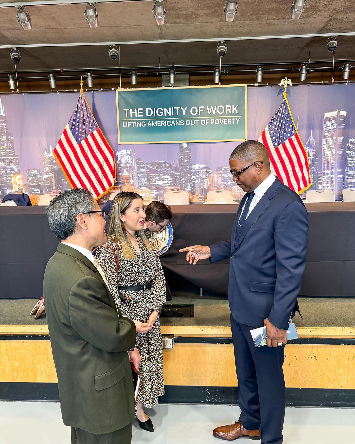 Yesterday, members of our team went out to support fellow nonprofits who fight poverty at the U.S. Work &amp; Welfare Subcommittee Field Hearing on The Dignity of Work: &ldquo;Lifting Individuals Out of Poverty.&rdquo; We heard the inspiring witness 