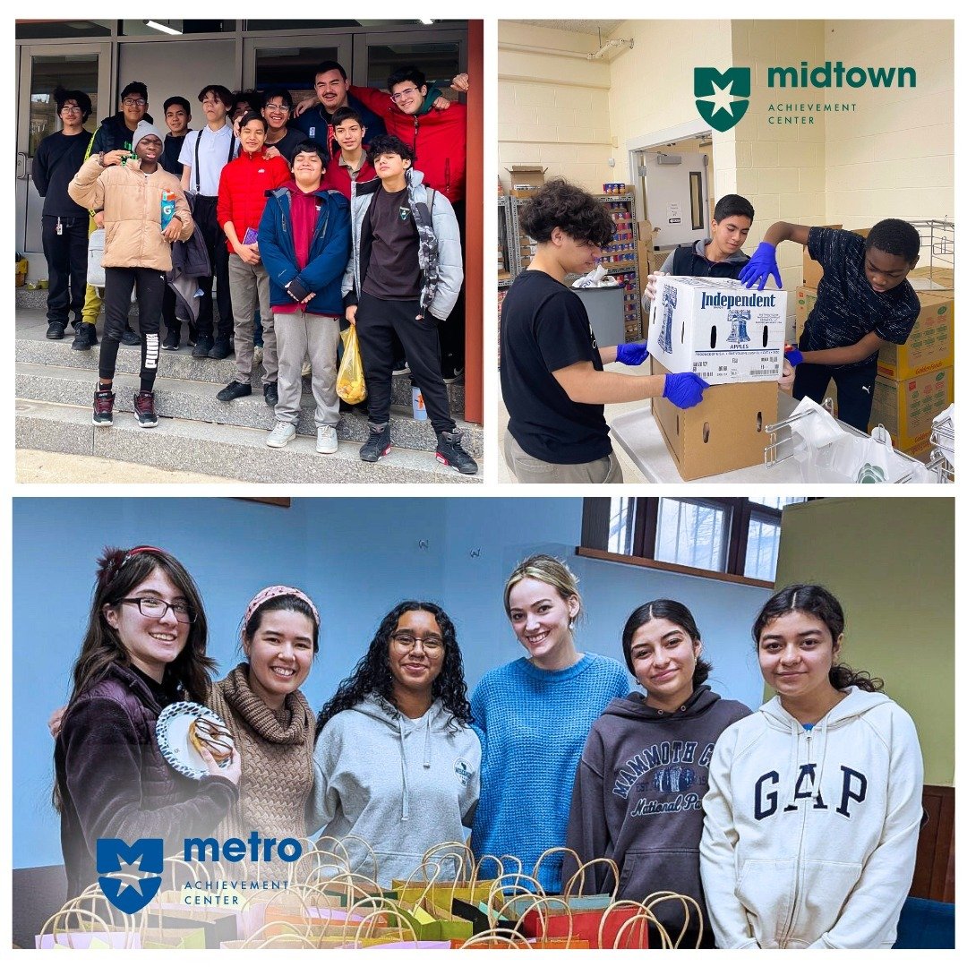 In #VolunteerMonth, we're reminded that even small acts can make a significant difference. 

Our students at Midtown and Metro demonstrated their commitment to serving their communities. At Midtown, our boys dedicated a day off to volunteer at the Mi