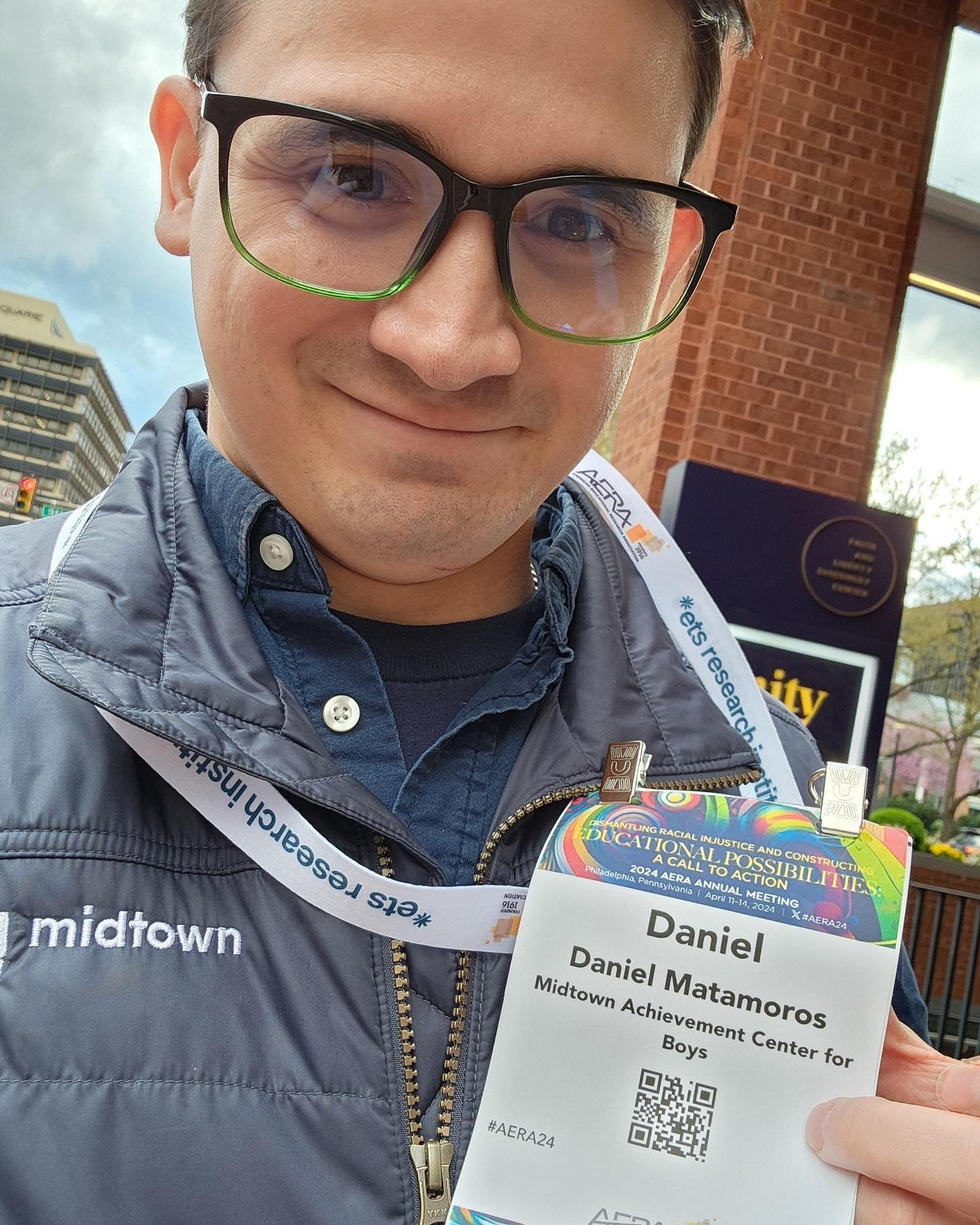 🌟 Exciting News! 🌟 Midtown Center Director, Daniel Matamoros is taking over our Instagram from Philadelphia! 🎉 He&rsquo;s at the American Educational Research Association (AERA) conference, presenting his research on developing STEM Identity in La