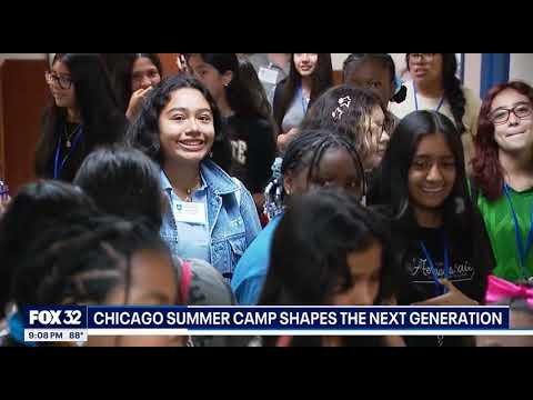 Metro Achievement Center for Girls Featured on Fox 32 News | 40th Summer Achievement Camp Kickoff