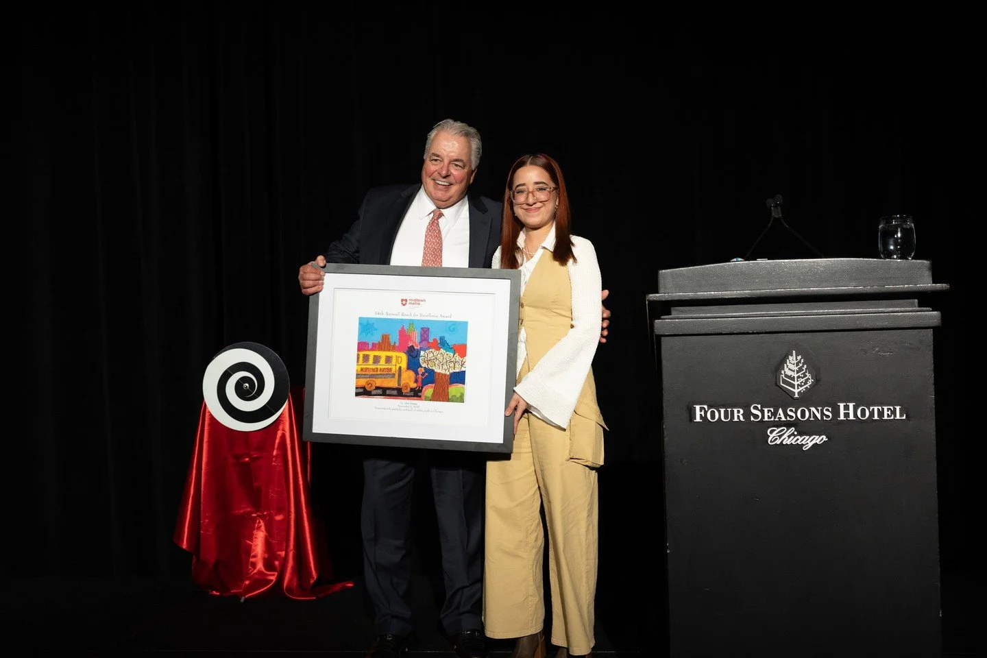 We're still smiling after a magical night at the 34th Annual Reach of Excellence Awards Gala  last Monday.

With your support, we raised over $950,000 to fuel the academic, character, and mentorship programs that help our students grow at Midtown and