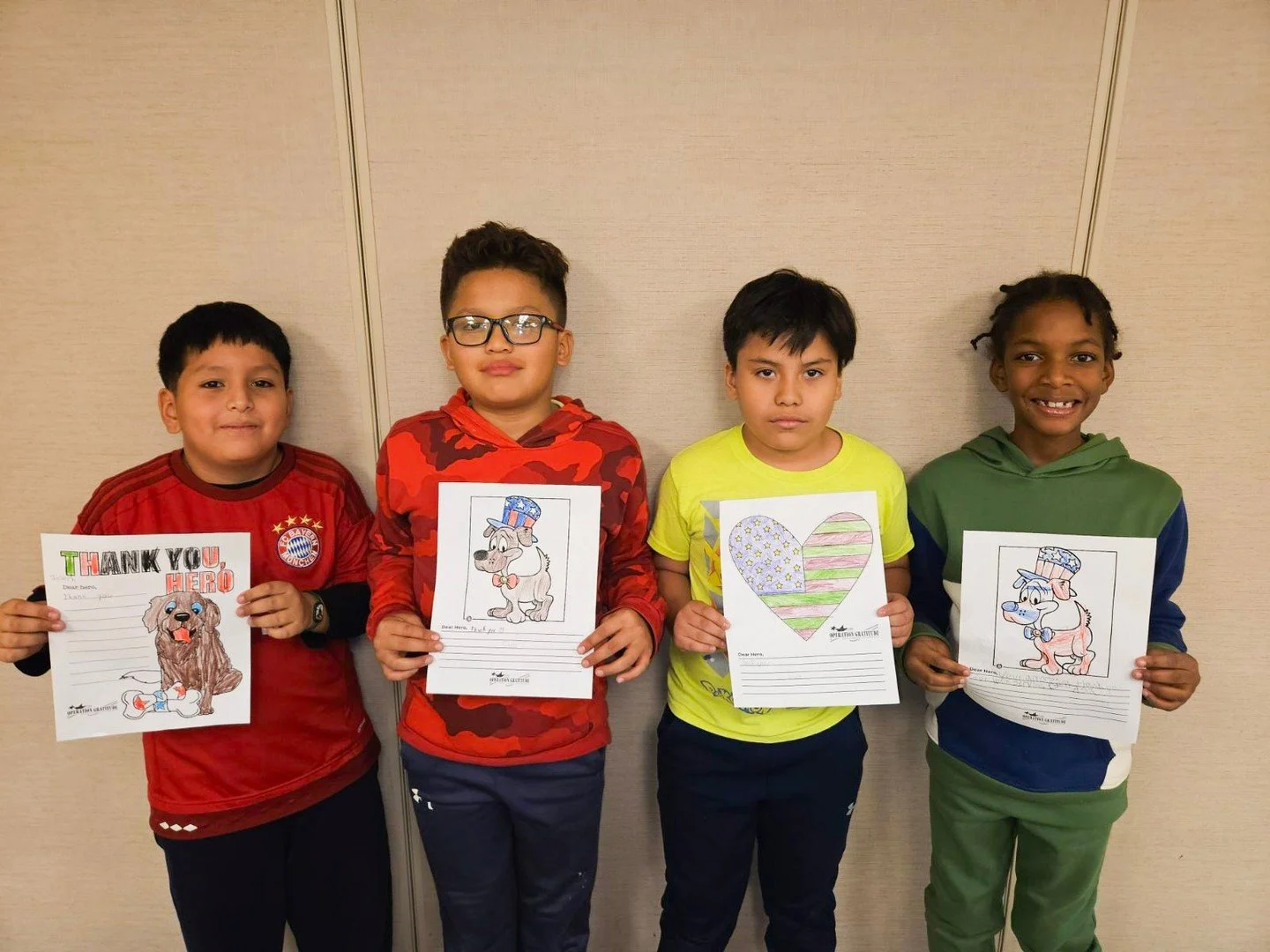 This week, in honor of Veterans Day, our elementary students made thank-you cards for those who have served. 🇺🇸
To all veterans: thank you for your service and sacrifice. We are so grateful.