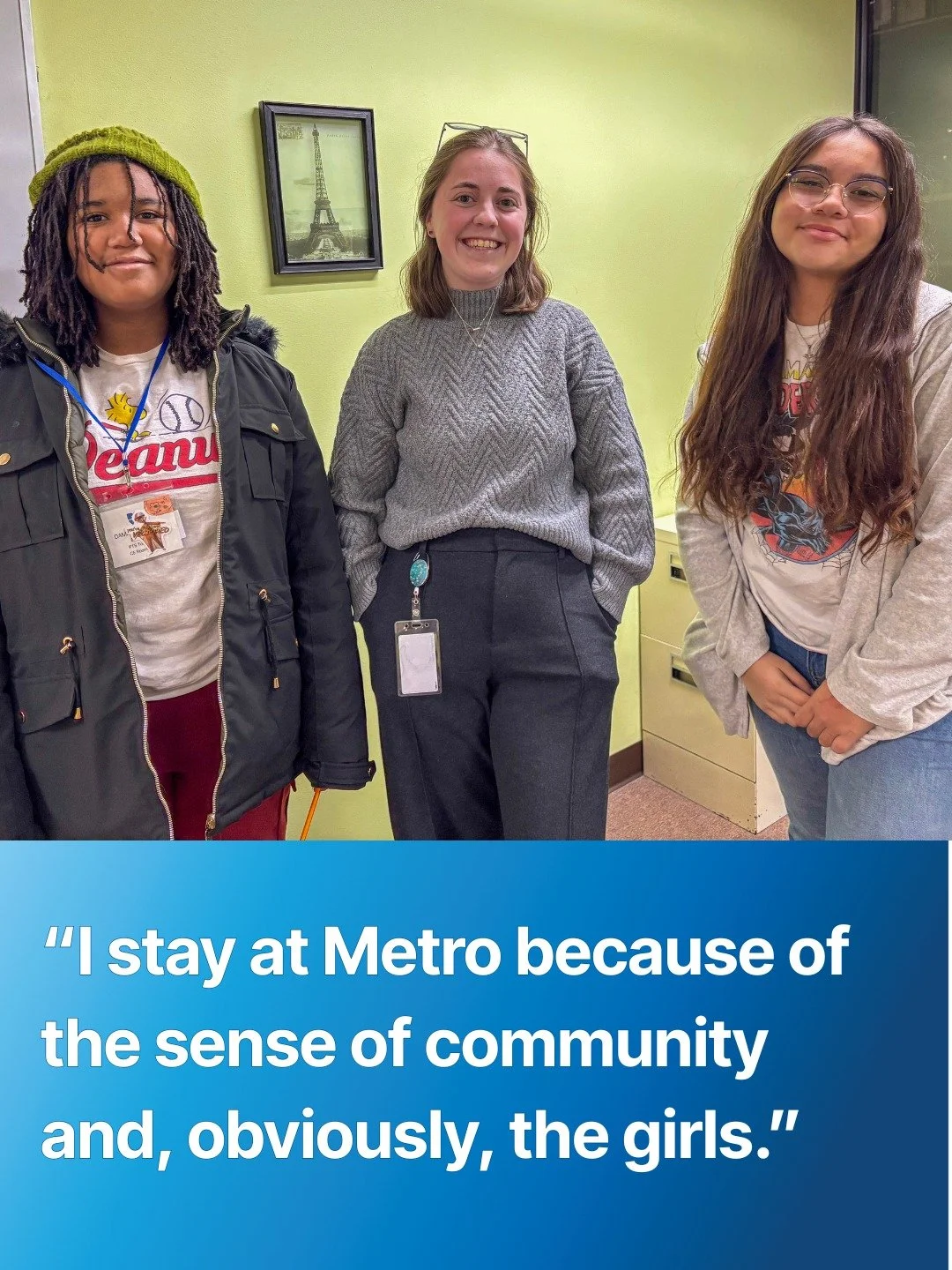 Tutor Tuesday: Meet Simone 

Say hello to Simone, a Metro tutor since January 2024 and an immediate bright spot in our community.

Simone began tutoring in college and wanted to continue after graduating from Central Michigan University. Now at PwC a